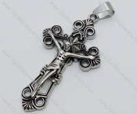 Stainless Steel Cross Pendant -JP050566