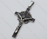 Stainless Steel Cross Pendant -JP050567