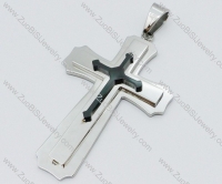 Stainless Steel Cross Pendant -JP050581