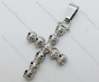 Stainless Steel Cross Pendant -JP050598