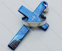 Stainless Steel Cross Pendant -JP050622