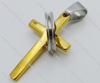 Stainless Steel Cross Pendant -JP050626