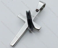 Stainless Steel Cross Pendant -JP050627