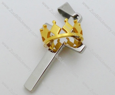 Stainless Steel Cross Pendant -JP050631