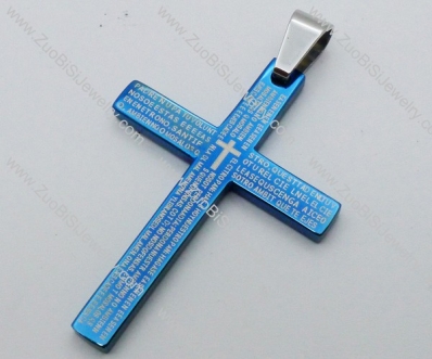 Stainless Steel Cross Pendant -JP050645
