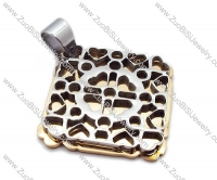 Stainless Steel Pendant -JP050938