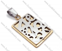 Stainless Steel Pendant -JP050939