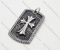 Stainless Steel Cross Pendant - JP090014