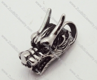 3D Stainless Steel Dragon Pendant - JP090160