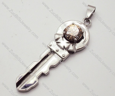 Stainless Steel Key Pendant - JP090182