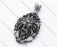 Stainless Steel Lion pendant - JP090375