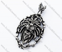 Stainless Steel Lion pendant - JP090377