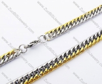 Stainless Steel necklace -JN100019