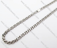 Stainless Steel necklace -JN100051