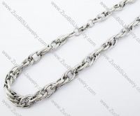 Stainless Steel necklace -JN100055