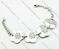 Stainless Steel Five-pointed star Bracelet -JB140039