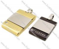 Stainless Steel Lovers Pendant -JP140011