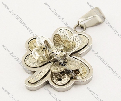 Stainless Steel Flower Pendant -JP140043