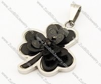 Stainless Steel Flower Pendant -JP140044