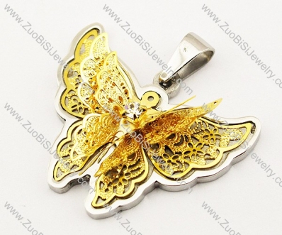 Stainless Steel Butterfly Pendant -JP140052
