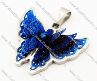 Stainless Steel Butterfly Pendant -JP140053