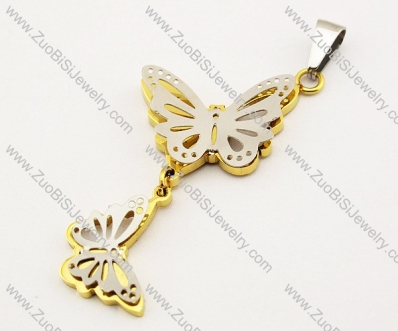 Stainless Steel Butterfly Pendant -JP140057