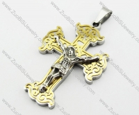 Stainless Steel Cross Pendant -JP140106