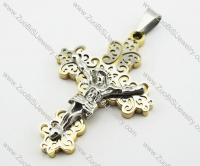 Stainless Steel Cross Pendant -JP140107