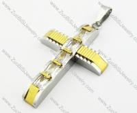 Stainless Steel Cross Pendant -JP140108