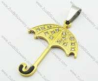 Stainless Steel Umbrella Pendant -JP140113