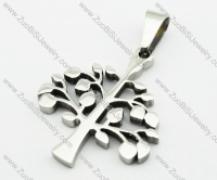 Stainless Steel Tree Pendant -JP140116