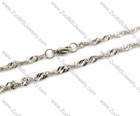 Stainless Steel Necklace -JN150034