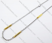 Stainless Steel Necklace -JN150163