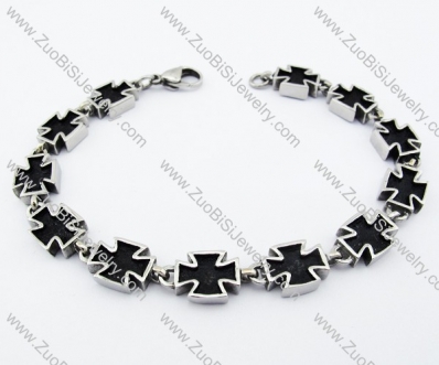 12 Iron Cross Charms Bracelet - JB170075