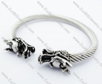 Stainless Steel dragon Bangle - JB170086