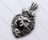 Stainless Steel Lion King Pendant - JP170130