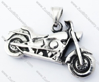 Stainless Steel Motorbike Pendant - JP170182