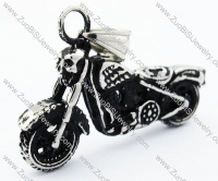 Stainless Steel Motor Bicycle Pendant - JP170183