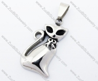 Stainless Steel Kitty Pendant - JP170208