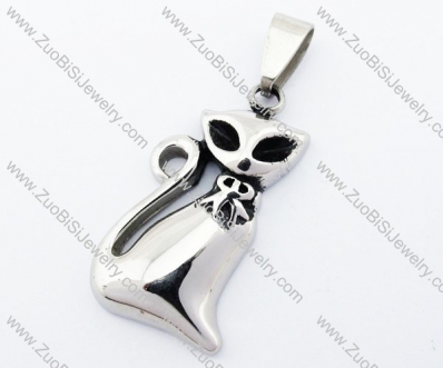 Stainless Steel Kitty Pendant - JP170208