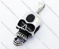 Solid Stainless Steel Skull Pendant - JP170213