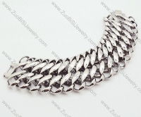 8 Links Shaped Stainless Steel Bracelet - JB200016