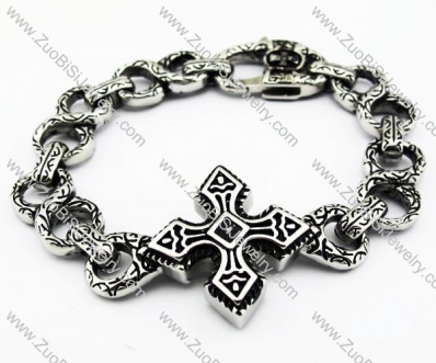 Stainless Steel Cross Bracelet - JB200068