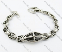 Stainless Steel Cross Bracelet - JB200102