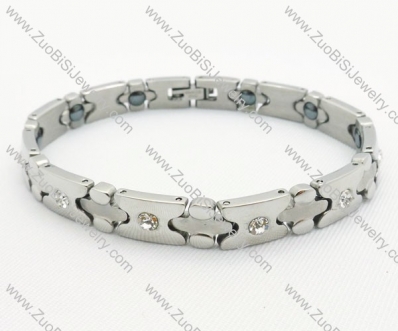 Elegant Lady Stainless Steel Magnetic Bracelet JB220011