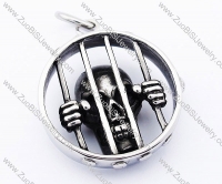 Stainless Steel Skull pendant - JP300001