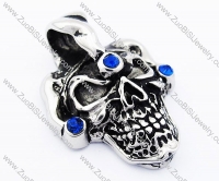 Stainless Steel Skull pendant - JP300009