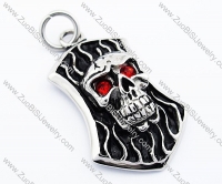 Stainless Steel Skull pendant - JP300026