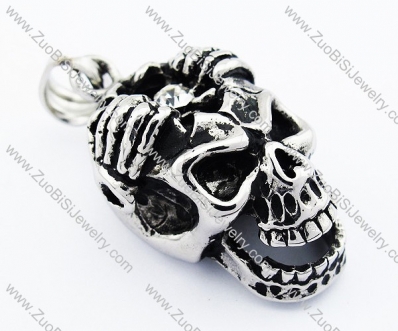 Stainless Steel Skull pendant - JP300027