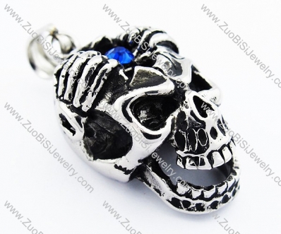 Stainless Steel Skull pendant - JP300028